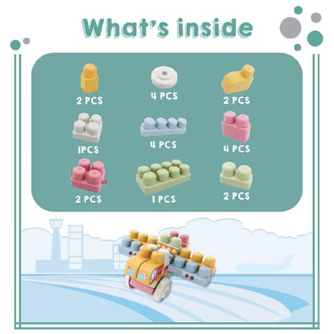 Mijoy Rice Husk Toy Blocks - 19pcs — Toycra