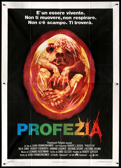 Prophecy (1979) Original Italian 4 Fogli Movie Poster - Original Film ...