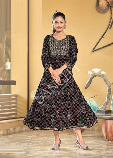 Sangeet Mallipoo 6 Designer Anarkali Kurti Collection