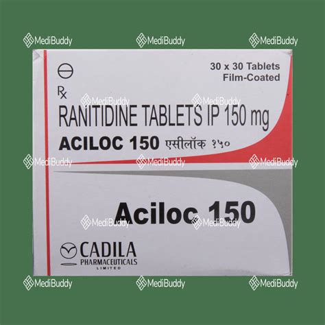 Aciloc 150 Tablet: Price, Uses, Side Effects & How to Use - MediBuddy