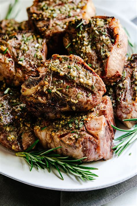 Grilled Lamb Loin Chops (10 minutes of prep!) - Pinch and Swirl