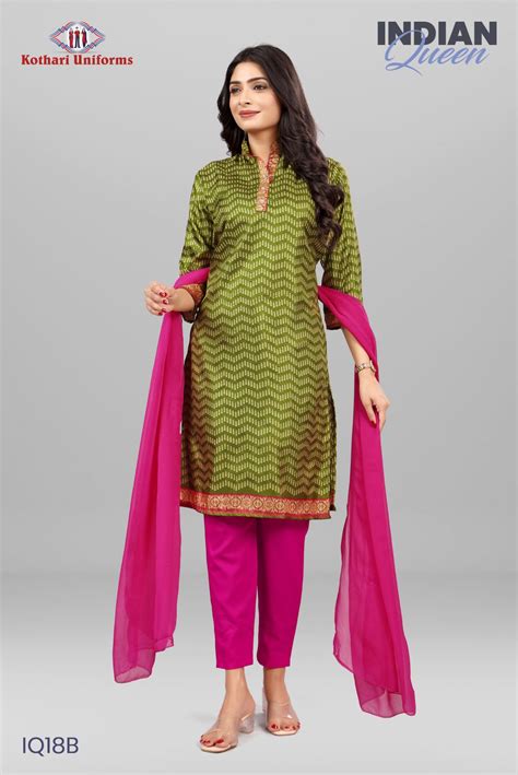 CIQ18B - Uniform Salwar Suit | Kothari Uniforms | Uniforms For Teachers