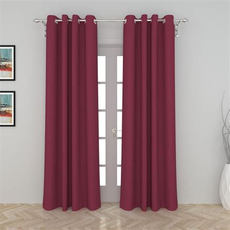 Buy Colour Connect Set of 2 Blackout Door Curtains from Home Centre at ...
