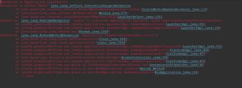 Java.lang.reflect.invocationtargetexception 的图像结果