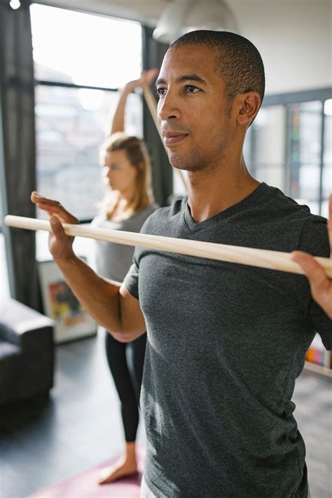 Wooden Gym Stick