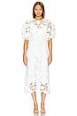 Zimmermann Halliday Lace Flower Dress in Ivory | REVOLVE