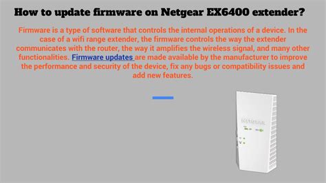Image result for Netgear WiFi Extender Firmware Update