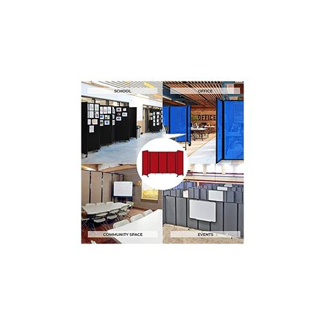Buy Versare Room Divider 360 Portable Wall Partition | Freestanding ...