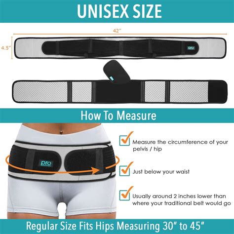 Buy Sacroiliac SI Hip Belt for Women Men SI Joint Hip Belt - Lower Back ...