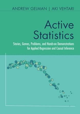 Buy Active Statistics: Stories, Games, Problems, and Hands-On ...