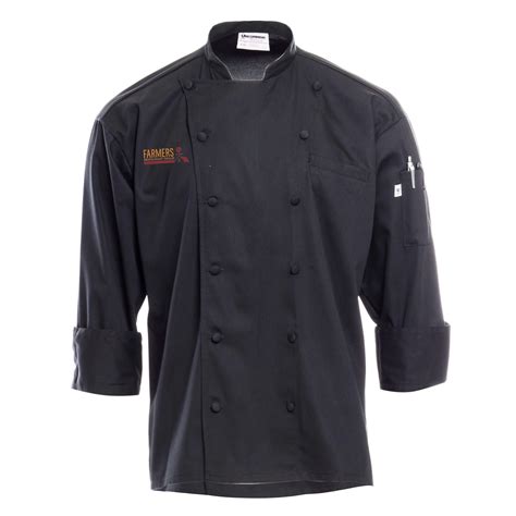 Black Chef Coat | Chef Duds