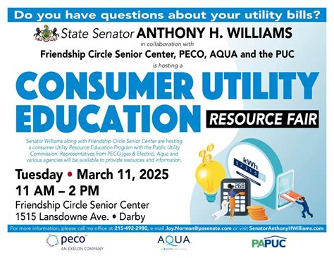 Consumer Utility Education Resource Fair, Friendship Circle Senior ...