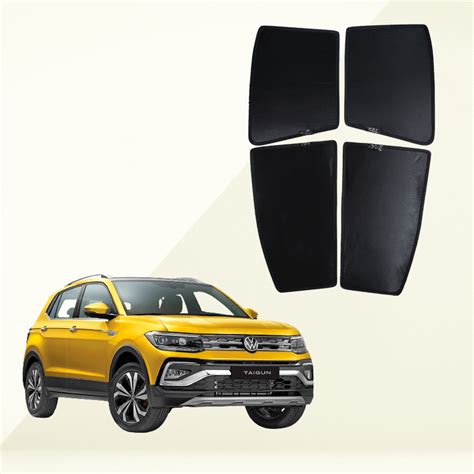 Volkswagen Taigun Z Black Half Cut Sunshades