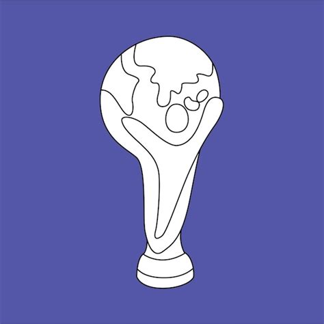 World Cup Trophy Drawing 的图像结果