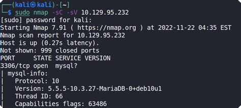 HackTheBox Starting Point Tier 1 machine: Sequel Walkthrough | Sidharth H