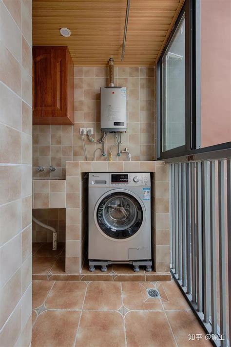 定制非标铝合金阳台柜洗衣机柜石英石台面可切角-阿里巴巴