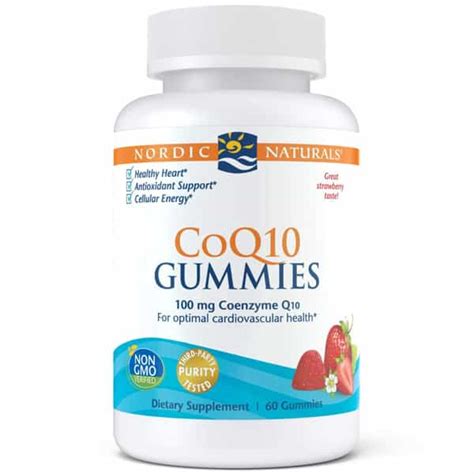 Buy NORDIC NATURALS COQ10 100 MG UBIQUINOL COQ10 CARDIOTON STRAWBERRY ...