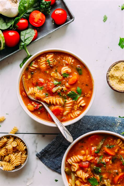 Vegan Gluten-Free Minestrone | Minimalist Baker Recipes