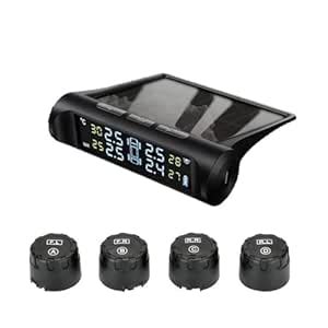 ROGER TPMS (Car Tyre Pressure Monitoring System) RGR STU99 Solar ...