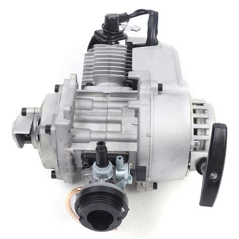 Buy 2 Stroke 49CC Pull Start Racing Engine Motor Kit Starter w/Fuel ...
