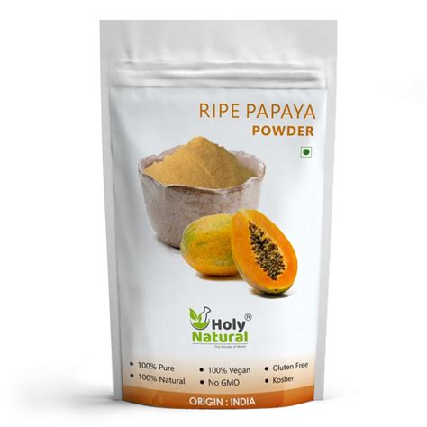 Ripe Papaya Fruit Powder | Holy Natural
