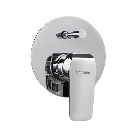 Hindware 2 Way Diverter Fluid F400023 - Chrome Finish on Decure.in