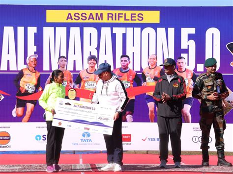 Shillong: Assam Rifles conducts 5th edition of Assam Rifles Half ...