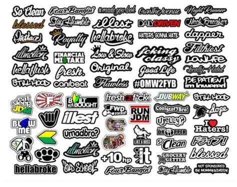 motorcycle cycle modification sticker