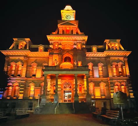 Why the Courthouse is Lit Orange - WHIZ - Fox 5 / Marquee Broadcasting