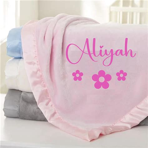 Personalized Baby Blanket Free Same Day Shipping Custom Baby Gifts Baby ...