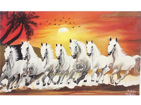 Running Horse Paintings