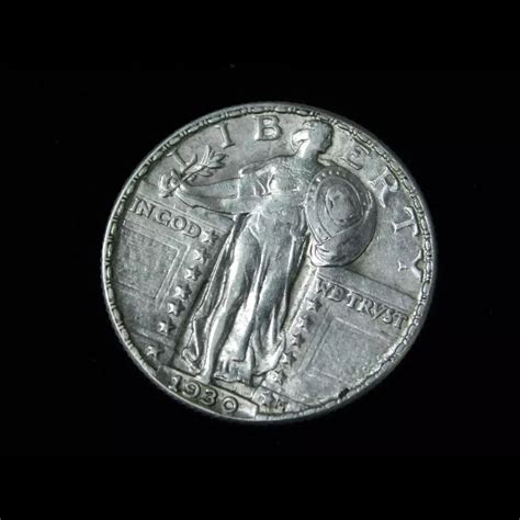 1930 Quarter Dollars Standing Liberty Quarter - Copper State Coin and ...