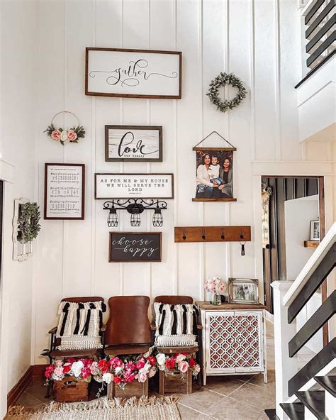 Two Story Entryway Decorating Ideas