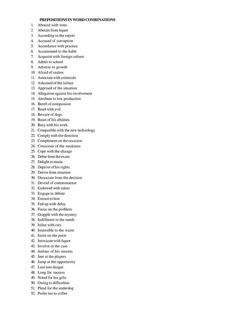 1008071281161306 Prepositions in word combinations - PREPOSITIONS IN ...