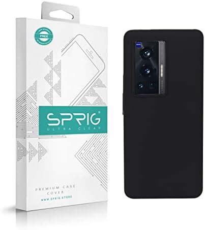 SPRIG Compatible with VIVO X70 Pro Phone Liquid Silicone Cover Premium ...