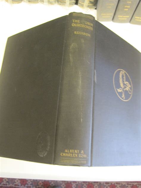 THE WORM OUROBOROS, A Romance by E R Eddison: Near Fine Hardcover (1926 ...