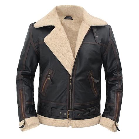 Quality Leather Bomber Jacket Mens – Flight Jackets | Fawnleathers
