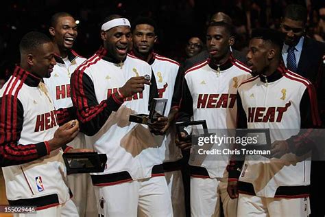 Chris Bosh Dwyane Wade Lebron James Photos et images de collection ...