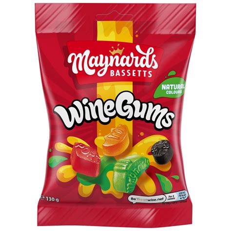Maynards Bassetts Wine Gums Candy 130g - One Stop