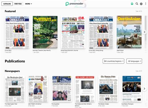 Image result for PressReader Library