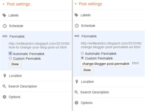 Image result for Blogger Permalink