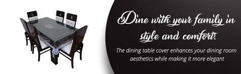 Buy HOMECROWN Waterproof Plastic Plain Rectangular 6 Seater Dining ...