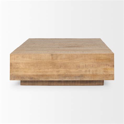 The Twillery Co.® Attleboro Solid Wood Square Coffee Table & Reviews ...
