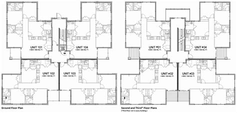 Apartment Building Design Plans