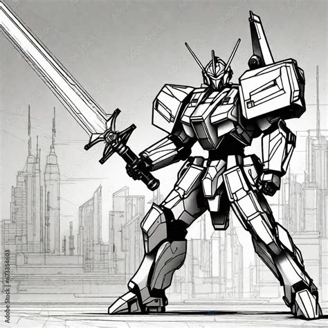 Image result for Futuristic Robot Drawing