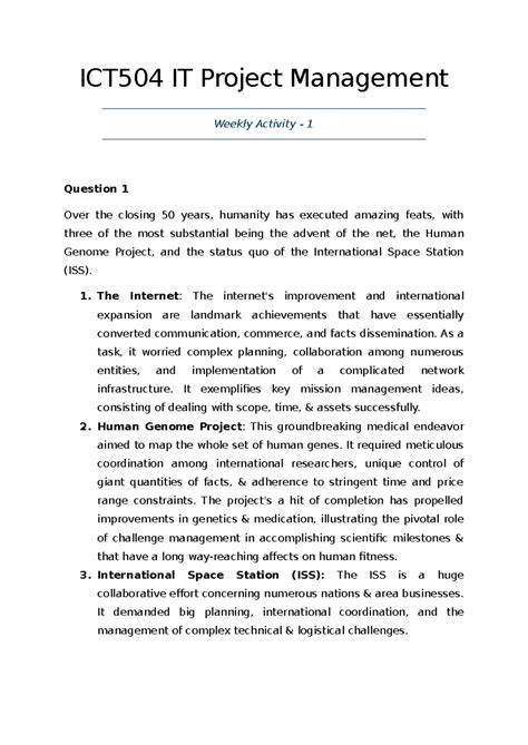 Task 4 - Work Breakdown Structure - Work Breakdown Structure (WBS) Date ...