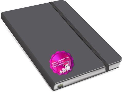 Stiker Nama Anak Tema Pokemon Jigglypuff Pink