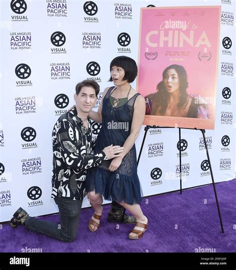 (L-R) Ryan Gray and Atsuko Okatsuka at the 2019 Los Angeles Asian ...