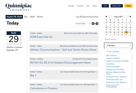Quinnipiac Academic Calendar 2026 - 2026 Printable Calendar