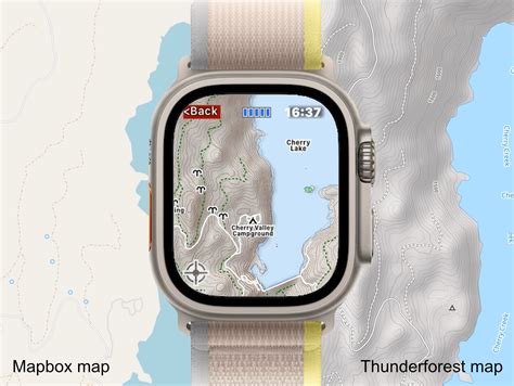 Offline map test on Apple Watch Ultra for hiking : r/AppleWatch